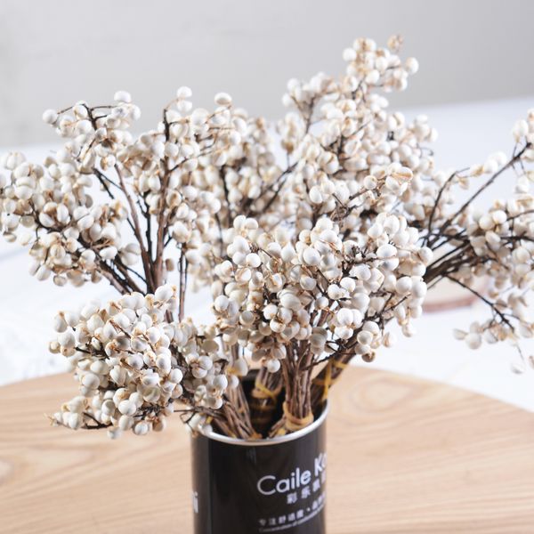

Marchwind A Bunch 30cm New Pure Natural Flowers Delicate Dried Flowers Preserved Everlasting Flower Bouquet for Wedding Party Home Decor