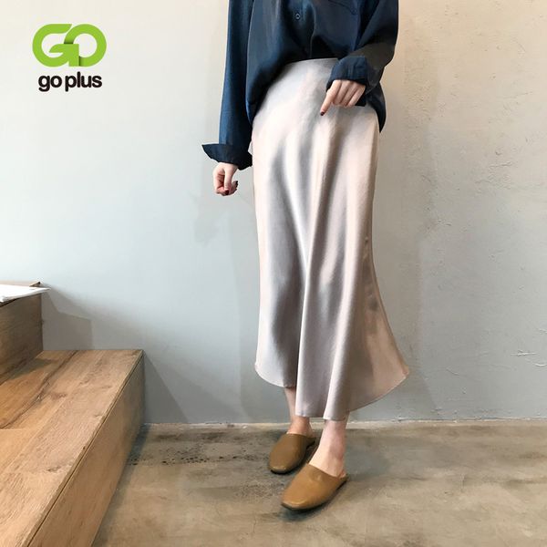 goplus 2020 spring summer high waist satin skirt mermaid long skirts womens shiny silk imitation midi metallic black skirt c9586
goplus 2020 spring summer high waist satin skirt mermaid long skirts womens shiny silk imitation midi metallic black skirt c9586