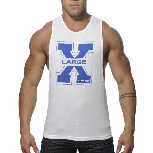 men' underwear fashion x printed sports breathable underwear vest 186 modal vest summer cool, White;black
men' underwear fashion x printed sports breathable underwear vest 186 modal vest summer cool, White;black