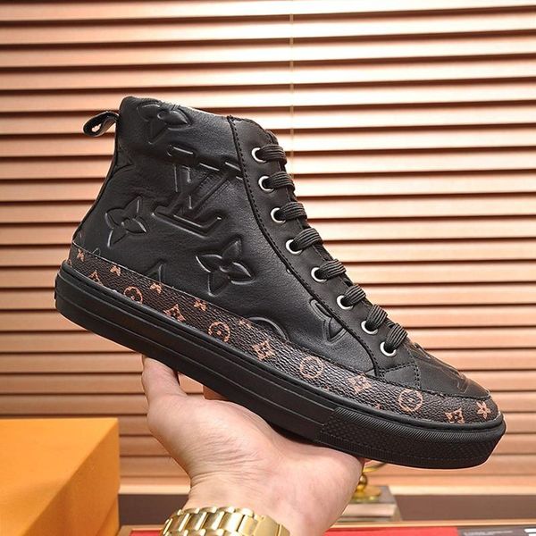 drop ship stellar sneaker boot mens shoes fashion classic comfortable vintage footwears casual lace -up high men shoes zapatos de hombre, Black
drop ship stellar sneaker boot mens shoes fashion classic comfortable vintage footwears casual lace -up high men shoes zapatos de hombre, Black