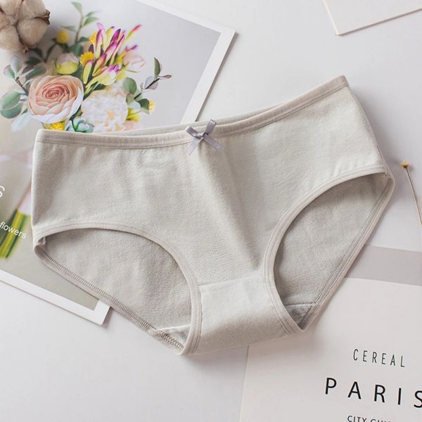 new comfortable women underpants cotton female panties solid color underwear simple middle waist bow girls briefs lingerie, Black;pink
new comfortable women underpants cotton female panties solid color underwear simple middle waist bow girls briefs lingerie, Black;pink