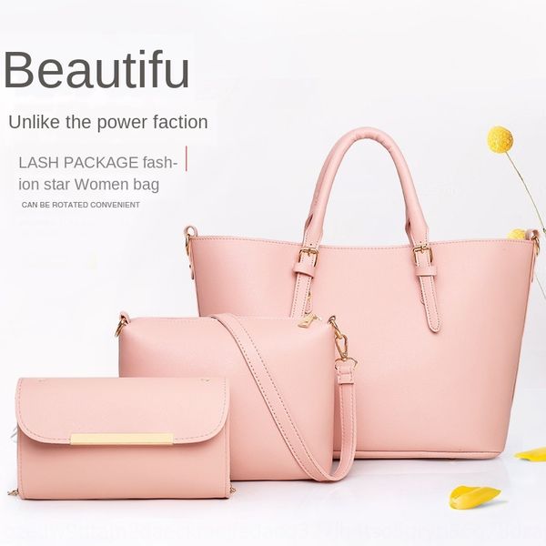 2019 new shoulder pu texture fashion women's portable three-piece set mother bag shoulder messenger bag
2019 new shoulder pu texture fashion women's portable three-piece set mother bag shoulder messenger bag