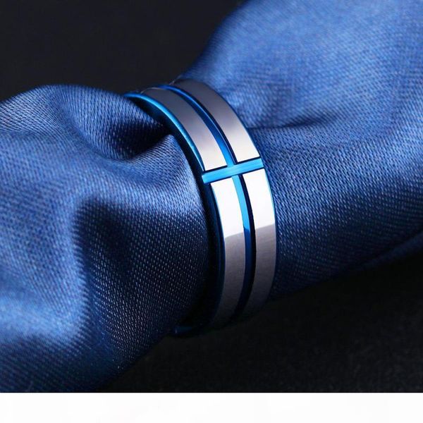 oumart male blue tungsten steel cross model men ring jewellry accessories gifts for men mens rings stainless steel ring, Silver
oumart male blue tungsten steel cross model men ring jewellry accessories gifts for men mens rings stainless steel ring, Silver
