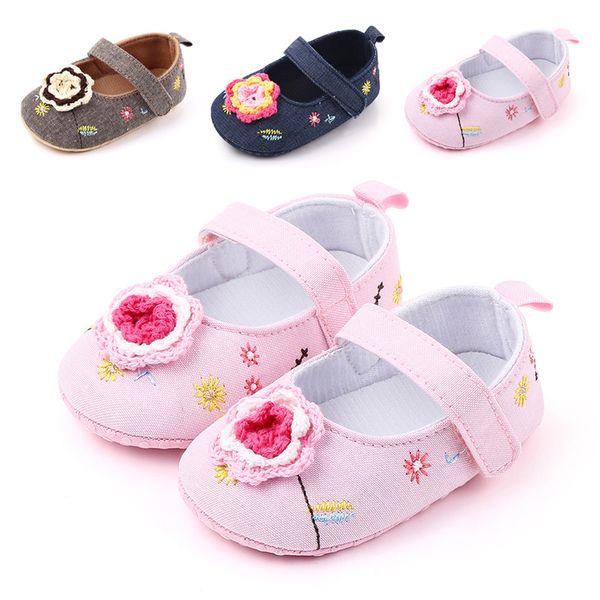 baby girls embroidered shoes anti-slip casual walking booties newborn baby girls princess shoes soft soled flat sneakers#4
baby girls embroidered shoes anti-slip casual walking booties newborn baby girls princess shoes soft soled flat sneakers#4