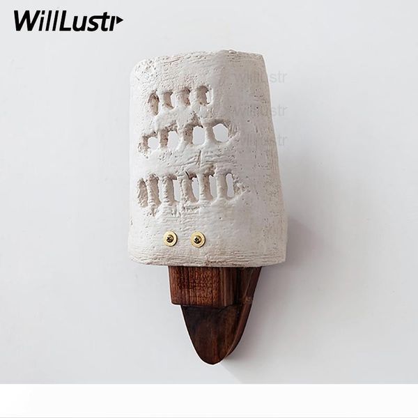 willlustr vintage irregular ceramic wall sconce light walnut wood lamp rough ancient castle lighting l restaurant lobby bar doorway
willlustr vintage irregular ceramic wall sconce light walnut wood lamp rough ancient castle lighting l restaurant lobby bar doorway
