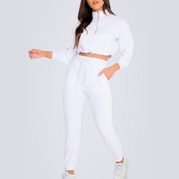 casual two piece set women sweat suit reflective ladies tracksuit female crop and pants women neon club outfits, Black;blue
casual two piece set women sweat suit reflective ladies tracksuit female crop and pants women neon club outfits, Black;blue