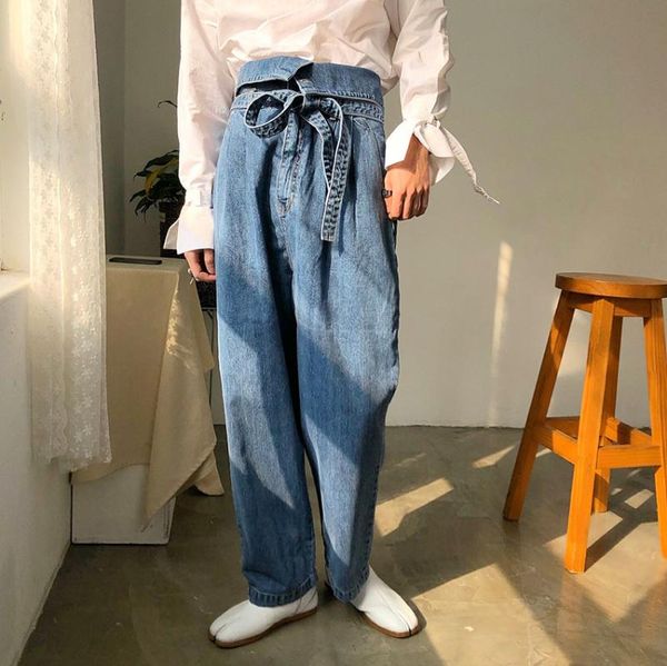loose harem jeans long trousers streetwear hip hop denim pants jeans vintage fashion japan korea high waist belt casual men male, Blue
loose harem jeans long trousers streetwear hip hop denim pants jeans vintage fashion japan korea high waist belt casual men male, Blue