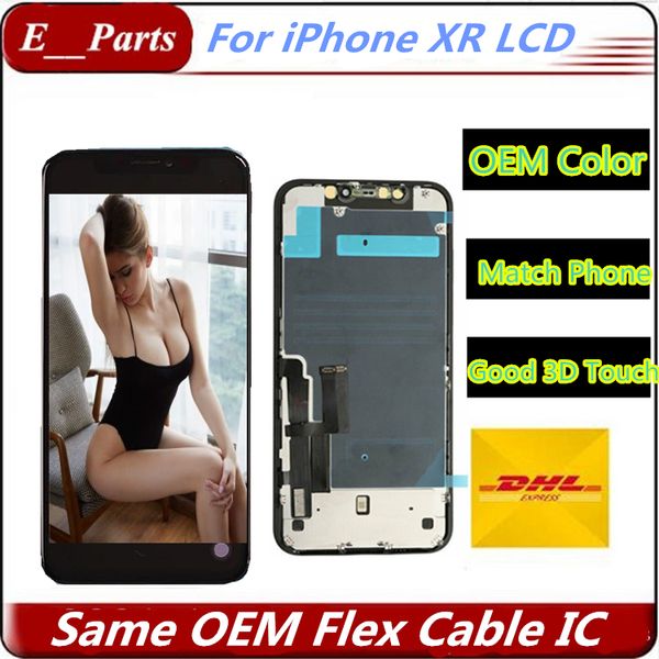 good price screen for iphone xr lcd display touch screen digitizer assembly replacement for iphone xr with back iron metal
good price screen for iphone xr lcd display touch screen digitizer assembly replacement for iphone xr with back iron metal