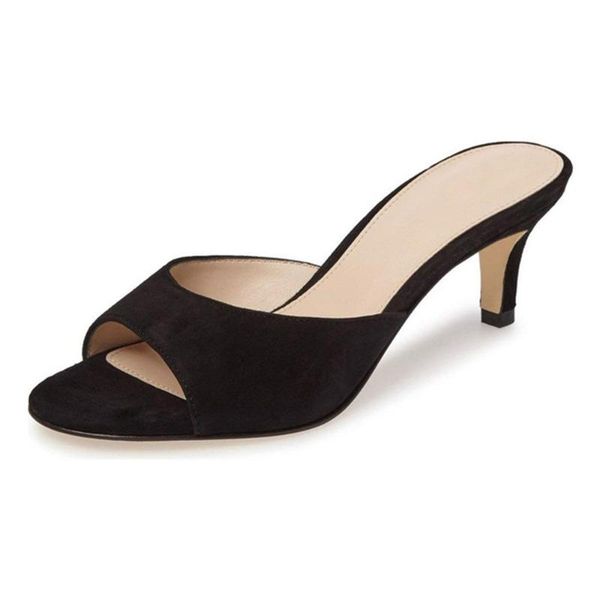 lovirs women shoes peep toe low heel mules sandal open toe comfort casual summer sandals beach shoes plus size 35-46, Black
lovirs women shoes peep toe low heel mules sandal open toe comfort casual summer sandals beach shoes plus size 35-46, Black