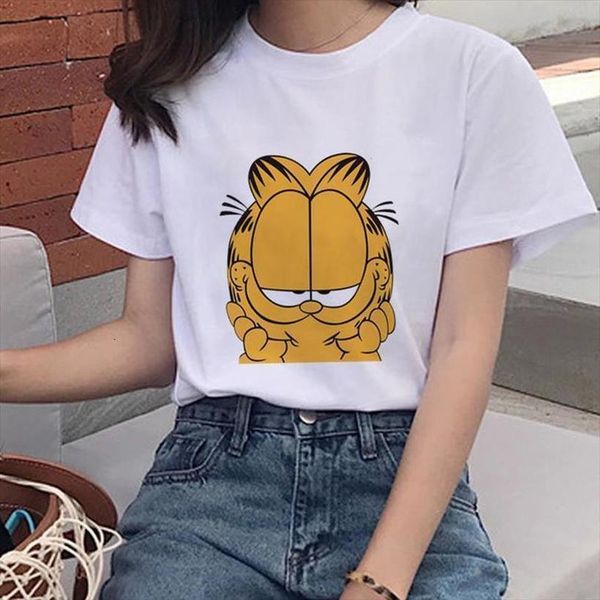 new cartoon garfield print harajuku t shirt womens o neck casual t shirt cute cat short sleeved womens shirt femme tumblr, White
new cartoon garfield print harajuku t shirt womens o neck casual t shirt cute cat short sleeved womens shirt femme tumblr, White