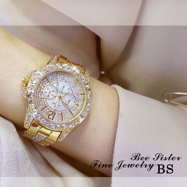 2020 waterproof gold watch women quartz ladies brand luxury female women's bracelet watches girl clock relogio feminino, Slivery;brown
2020 waterproof gold watch women quartz ladies brand luxury female women's bracelet watches girl clock relogio feminino, Slivery;brown
