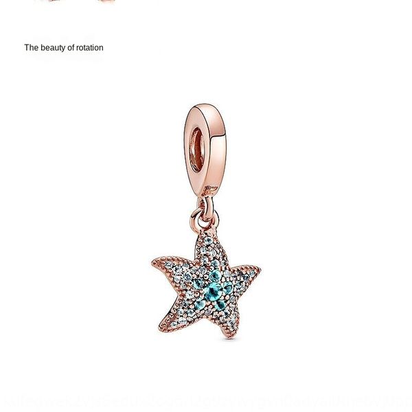nhmdw 925 pure silver bracelet women's new personalized shiny starfish pendant rose gold pendant beads bracelet beads exquisite dazzlin
nhmdw 925 pure silver bracelet women's new personalized shiny starfish pendant rose gold pendant beads bracelet beads exquisite dazzlin