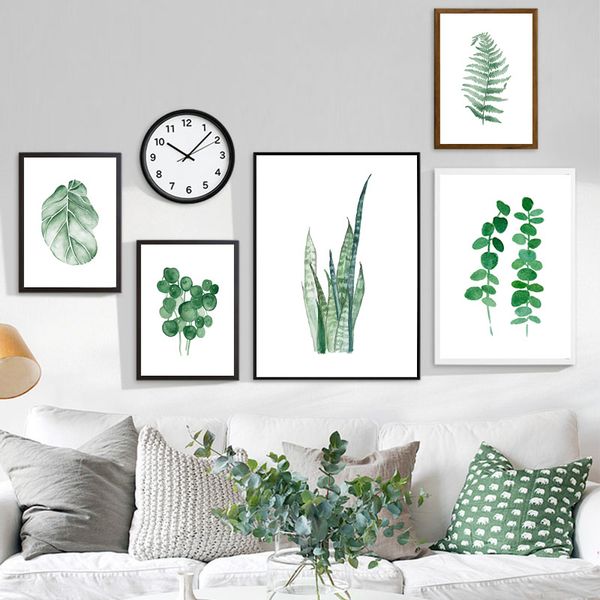 watercolor green plant leaves posters and prints wall art canvas painting decorative picture modern living room decoration
watercolor green plant leaves posters and prints wall art canvas painting decorative picture modern living room decoration