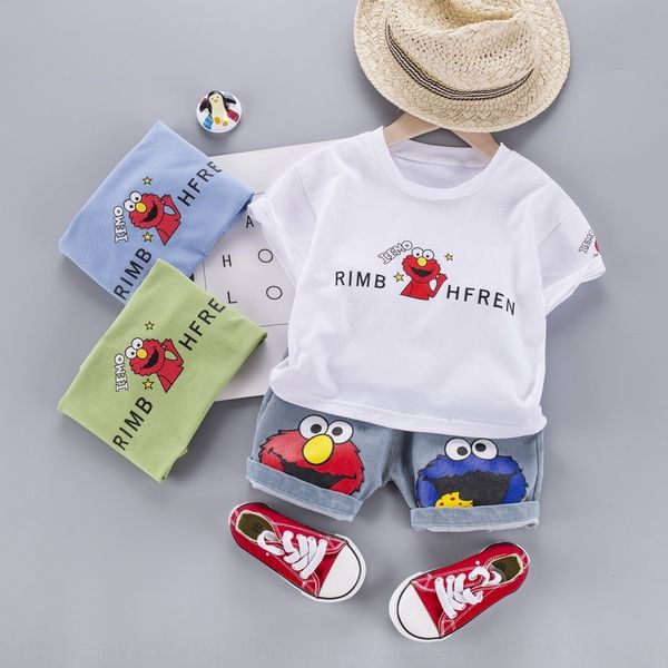 okdfq summer korean-style boysletter printing children's fashionable t-shirt sesame street pullover short-sleeved shorts denim children
okdfq summer korean-style boysletter printing children's fashionable t-shirt sesame street pullover short-sleeved shorts denim children