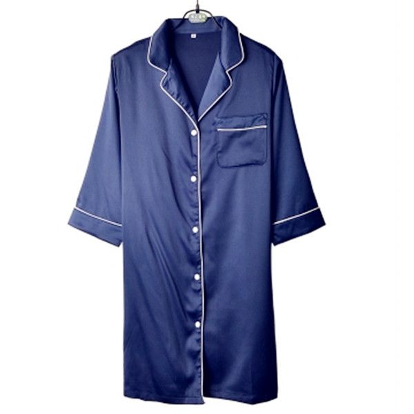 women nightgown summer autumn night dress silk dress nightie homewear casual blouse satin sleepwear shirt nightwear, Black;red
women nightgown summer autumn night dress silk dress nightie homewear casual blouse satin sleepwear shirt nightwear, Black;red