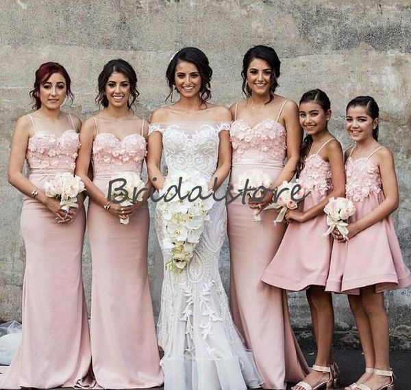 elegant pink country bridesmaid dresses mermaid flowers floor length satin prom evening gowns 2020 maid of honor dresses robes de soirée, White;pink
elegant pink country bridesmaid dresses mermaid flowers floor length satin prom evening gowns 2020 maid of honor dresses robes de soirée, White;pink