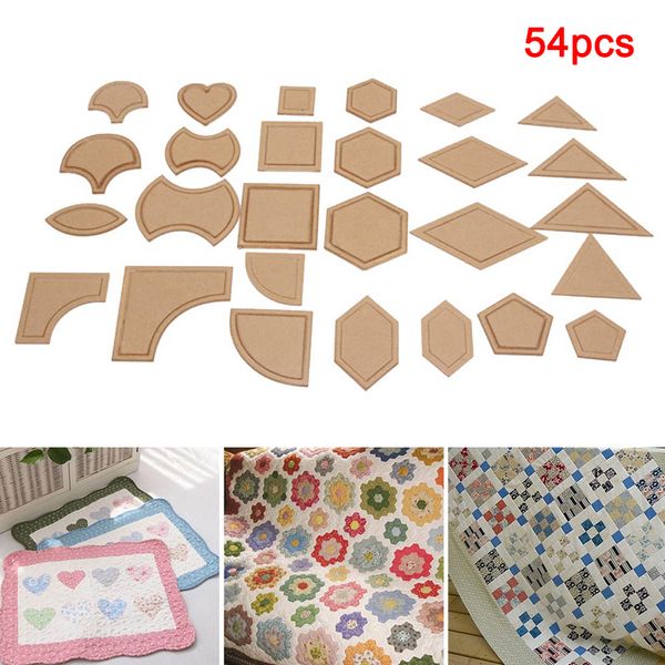 54pcs/set diy mixed quilting templates clear acrylic pattern stencil template for craft sewing tool 899, Black
54pcs/set diy mixed quilting templates clear acrylic pattern stencil template for craft sewing tool 899, Black