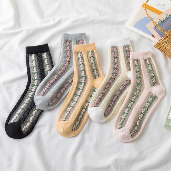 2020 xia xiaohua silk stack women's middle glass side floral crystal crystal and socks socks, Pink;yellow
2020 xia xiaohua silk stack women's middle glass side floral crystal crystal and socks socks, Pink;yellow