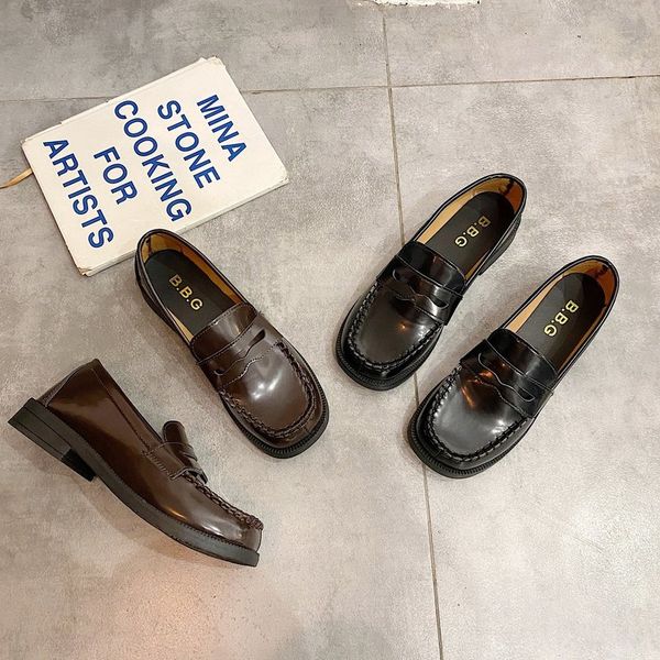 autumn slip-on retro shoes solid black oxfords shoes for women flats leather thick bottom platform square toe casual woman
autumn slip-on retro shoes solid black oxfords shoes for women flats leather thick bottom platform square toe casual woman