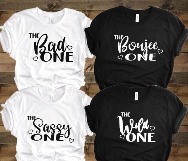 friend bad boujee sassy wild women tshirt cotton casual flutter sleeve funny t shirt gift 90s lady yong girl high quality, White
friend bad boujee sassy wild women tshirt cotton casual flutter sleeve funny t shirt gift 90s lady yong girl high quality, White