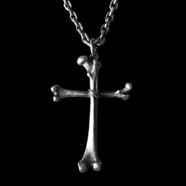 men's stainless steel bone cross thighbone skeleton pendant necklace silver color punk fashion biker skull jewelry
men's stainless steel bone cross thighbone skeleton pendant necklace silver color punk fashion biker skull jewelry