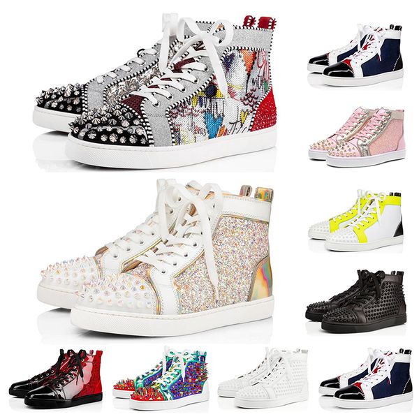 2020 new arrivals red bottom spikes casual shoes for men women red black white platforms sneakers mens trainers size 36-47
2020 new arrivals red bottom spikes casual shoes for men women red black white platforms sneakers mens trainers size 36-47