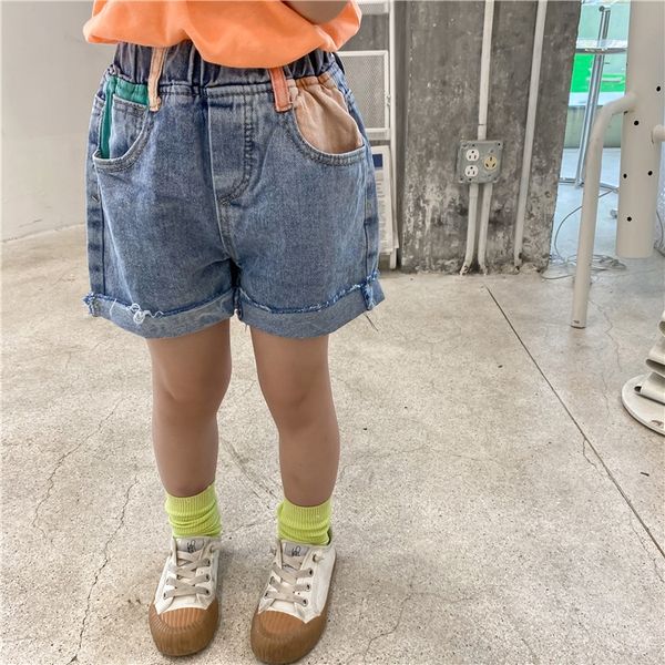 golux 2020 clothing new korean style small and medium-sized stitching contrast color loose comfortable children's children's denim, Blue
golux 2020 clothing new korean style small and medium-sized stitching contrast color loose comfortable children's children's denim, Blue