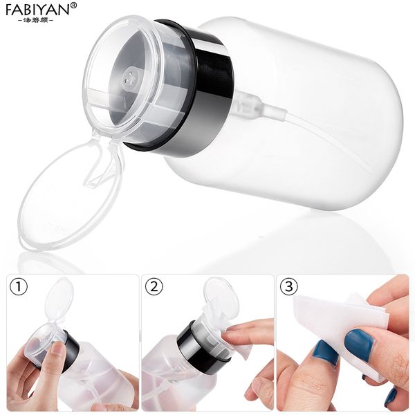 1pc 250ml nail art empty plastic bottle polish remover alcohol press pumping dispenser nail art uv gel cleaning manicure tool
1pc 250ml nail art empty plastic bottle polish remover alcohol press pumping dispenser nail art uv gel cleaning manicure tool
