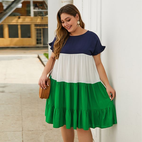 green summer dresses women striped loose beach ruffles short sleeve a-line casual cotton plus size 3xl 4xl party big size dress
green summer dresses women striped loose beach ruffles short sleeve a-line casual cotton plus size 3xl 4xl party big size dress