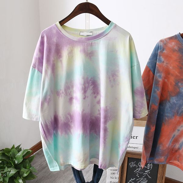 summer painting streetwear tee women short sleeve round neck loose casual t shirt female bf style oversized tees top, White
summer painting streetwear tee women short sleeve round neck loose casual t shirt female bf style oversized tees top, White