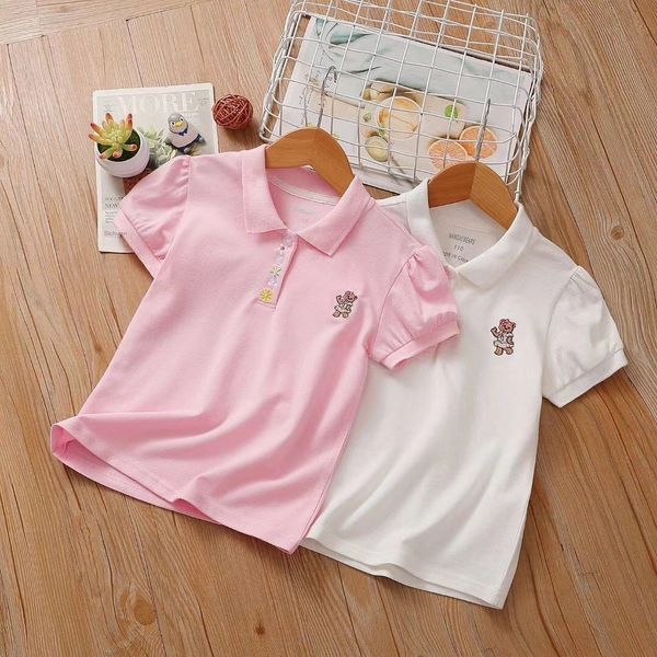 2020 new korean style bear embroidery girl polo 2020 new korean style t-shirt bear embroidery girl polo shirt t-shirt, Blue 
2020 new korean style bear embroidery girl polo 2020 new korean style t-shirt bear embroidery girl polo shirt t-shirt, Blue