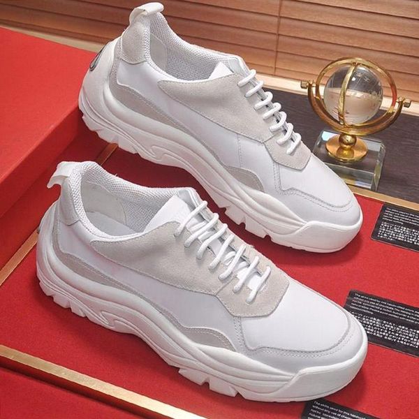 gumboy calfskin sneaker mens shoes design sneakers fashion classic autumn and winter lace -up plus size design mens sports shoes, Black
gumboy calfskin sneaker mens shoes design sneakers fashion classic autumn and winter lace -up plus size design mens sports shoes, Black