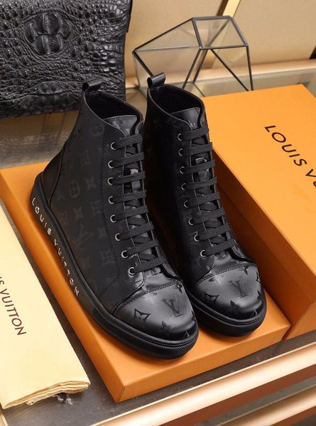 2019wi limited edition new fashion trend wild men's casual and comfortable shoes, hiking shoes sports shoes, original box packaging, Black