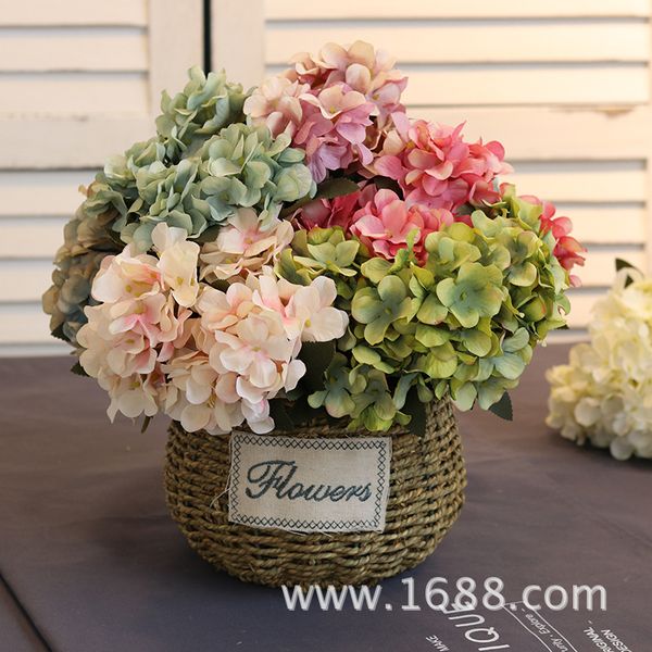 6/forks silk hydrangeas artificial flowers wedding flowers for bride hand silk blooming peony fake white home decoration
6/forks silk hydrangeas artificial flowers wedding flowers for bride hand silk blooming peony fake white home decoration