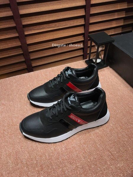 2021-2020g fashion men 's running shoes luxury casual shoes breathable leather classic sneakers low party shoes ,size, Black
2021-2020g fashion men 's running shoes luxury casual shoes breathable leather classic sneakers low party shoes ,size, Black