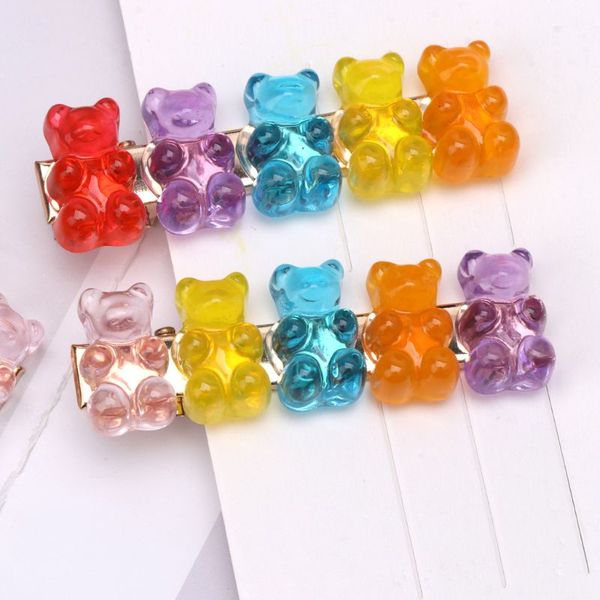mixed cartoon panda bear hair clips barrettes gummy bear rainbow candy hairpins kids hair accessories for women girls, Golden;silver
mixed cartoon panda bear hair clips barrettes gummy bear rainbow candy hairpins kids hair accessories for women girls, Golden;silver