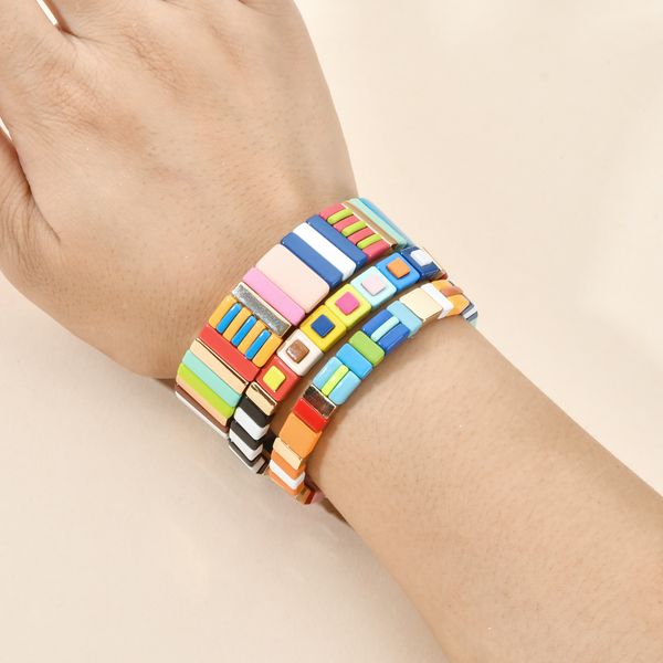 boho bracelet friendship bracelets for women rainbow jewelry boho summer pulseiras mujer tile beads bracelet y200730, Black
boho bracelet friendship bracelets for women rainbow jewelry boho summer pulseiras mujer tile beads bracelet y200730, Black