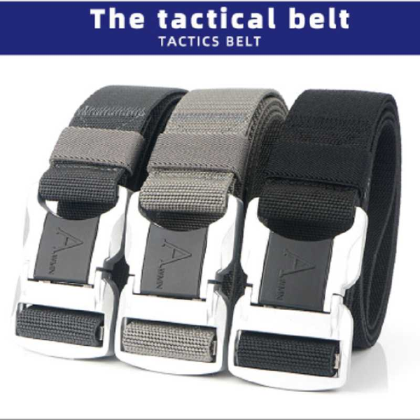 multi functional outdoor sports tactical belt men's nylon pants belt automatic buckle canvas, Black;gray
multi functional outdoor sports tactical belt men's nylon pants belt automatic buckle canvas, Black;gray