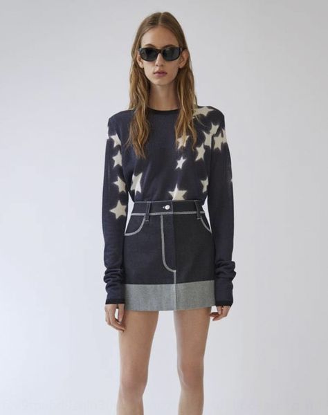 broken size nordic style acn contrast color broken size denim skirt nordic style acn contrast color denim skirt, Black
broken size nordic style acn contrast color broken size denim skirt nordic style acn contrast color denim skirt, Black