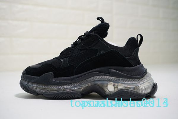 drop ship paris crystal bottom triple-s leisure shoes dad shoes platform triple s sneakers for men women vintage kanye grandpa trainer c14, Black
drop ship paris crystal bottom triple-s leisure shoes dad shoes platform triple s sneakers for men women vintage kanye grandpa trainer c14, Black
