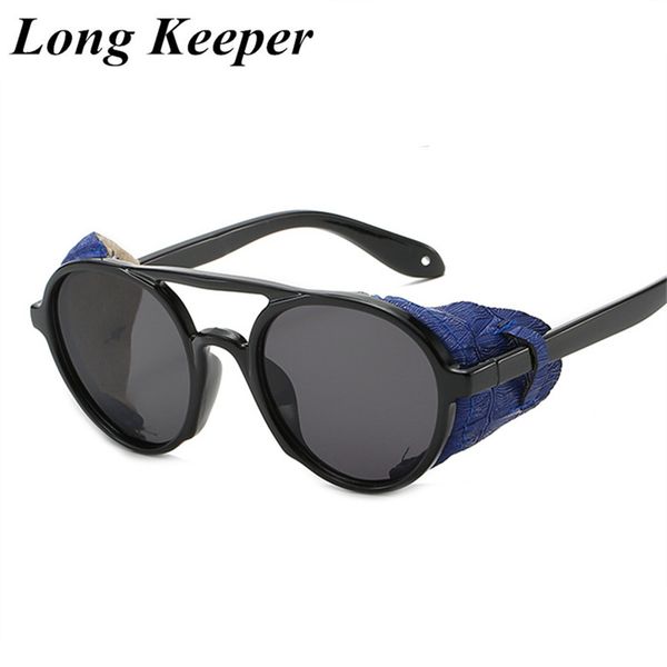 classic brand design fashion round steampunk sunglasses men vintage punk rivet wrap sun glasses for male retro leather eyewear, White;black
classic brand design fashion round steampunk sunglasses men vintage punk rivet wrap sun glasses for male retro leather eyewear, White;black