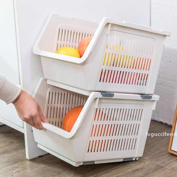 kitchen storage basket plastic multi-functional vegetables fruit racks can stacked storage basket organizers storage box t200602
kitchen storage basket plastic multi-functional vegetables fruit racks can stacked storage basket organizers storage box t200602