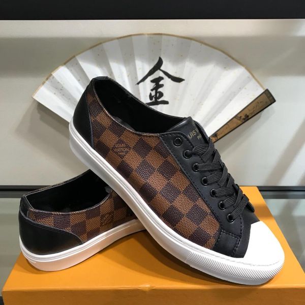 2019q new printed casual shoes men's shoes comfortable breathable low to help running shoes original box packaging 38-44, Black
2019q new printed casual shoes men's shoes comfortable breathable low to help running shoes original box packaging 38-44, Black