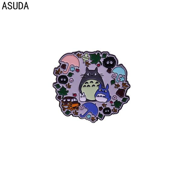 totoro brooch and miyazaki hayao enamel pins men and women fashion jewelry gifts anime movie novel lapel badges, Gray
totoro brooch and miyazaki hayao enamel pins men and women fashion jewelry gifts anime movie novel lapel badges, Gray