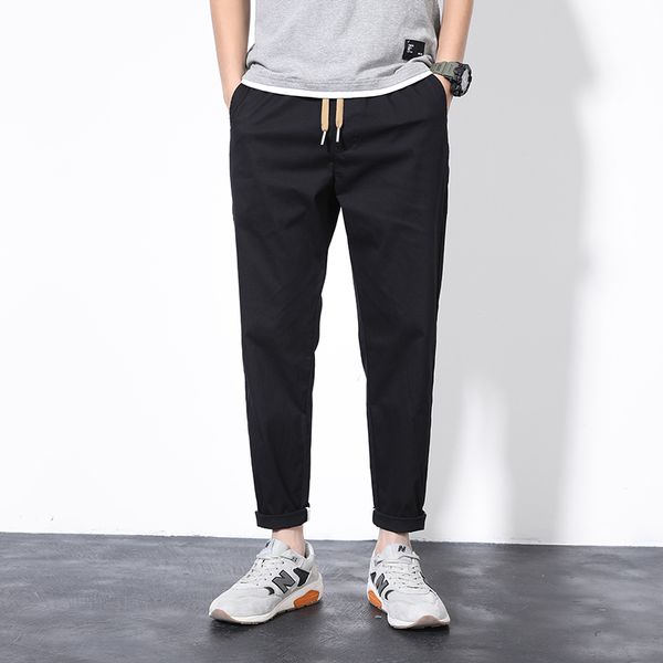 men's pants 2021 hip hop trouser harem elasticated waist with drawstring men fashion casual streetwear ankle, Black
men's pants 2021 hip hop trouser harem elasticated waist with drawstring men fashion casual streetwear ankle, Black