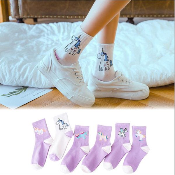 2019 frhling neue damen baumwolle socken kreative cartoon socken personalisierte einhorn farbe passenden frauen socken, Black
2019 frhling neue damen baumwolle socken kreative cartoon socken personalisierte einhorn farbe passenden frauen socken, Black