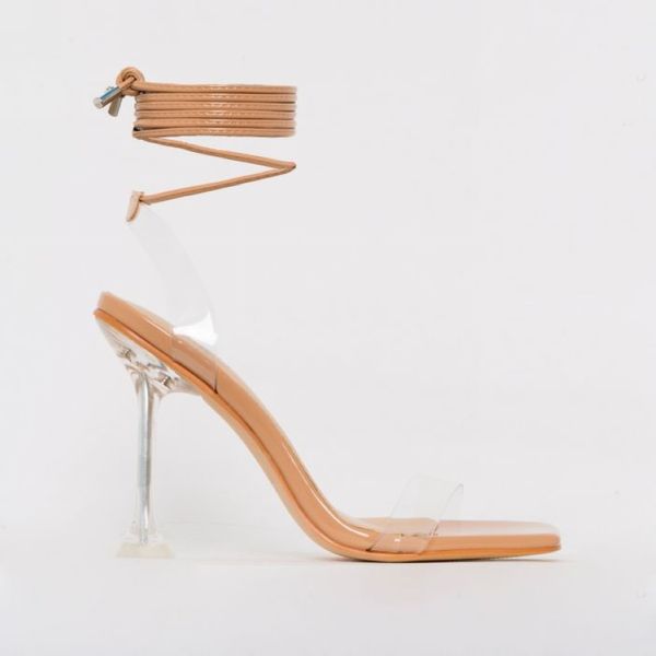 aber summer pvc transparent ankle cross strap high heels shoes women sandals peep toe party female ladies shoes woman sandalias, Black
aber summer pvc transparent ankle cross strap high heels shoes women sandals peep toe party female ladies shoes woman sandalias, Black