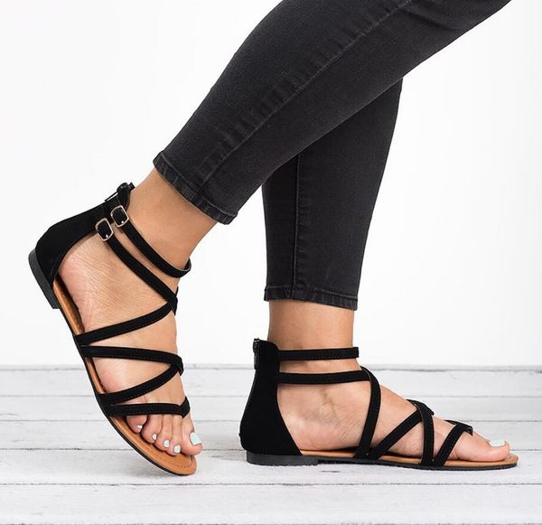summer sandals women 2019 cross strap sandals shoes female women footwear korean style shoes ladies flat sandles cs01, Black
summer sandals women 2019 cross strap sandals shoes female women footwear korean style shoes ladies flat sandles cs01, Black