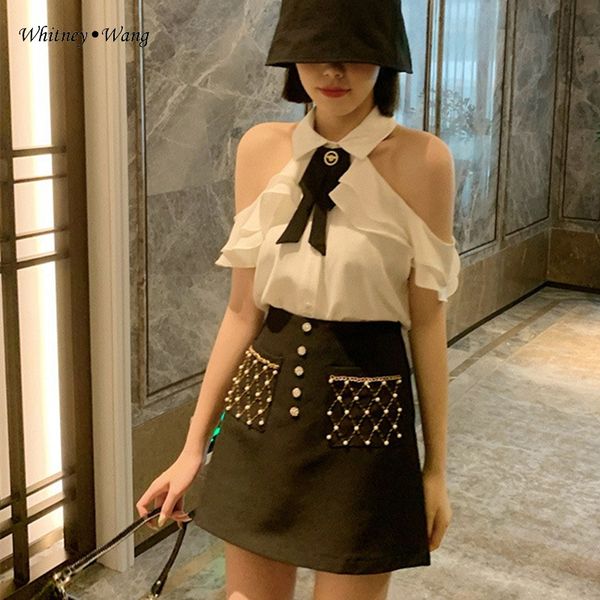 skirts whitney wang 2021 fashion streetwear pearls beading pockets mini skirt women office lady, Black
skirts whitney wang 2021 fashion streetwear pearls beading pockets mini skirt women office lady, Black