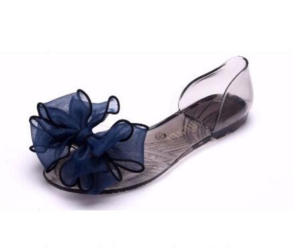 fashion quality women shoes sweet jelly summer women's sandals peep toe big ribbon bowtie knot transparent material flat shoes woman, Black
fashion quality women shoes sweet jelly summer women's sandals peep toe big ribbon bowtie knot transparent material flat shoes woman, Black